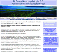 Tablet Screenshot of neuropsychnyc.com